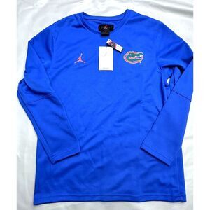 Jordan Nike Florida Gators Dri-Fit Lightweight Sweatshirt DR0338 480 Men Medium